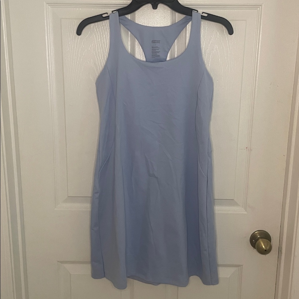 Girlfriend Collective Droplet Paloma Racerback Dress